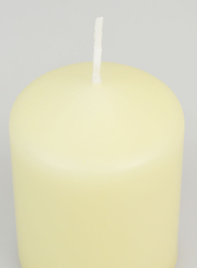 Bougie Décoration 8cm - Ivoire (pic 4)