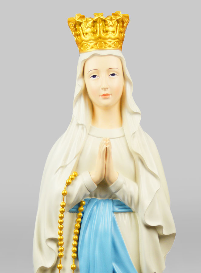Statue Religieuse Vierge Marie Reine du Ciel - 80cm (pic 3)