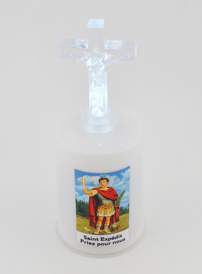 Bougie d'Église à Led Saint Expedit (pic 2)