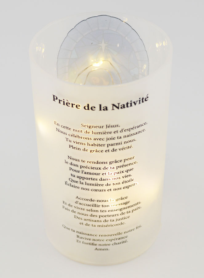 Photophore LED & Prière - Nativité (pic 3)