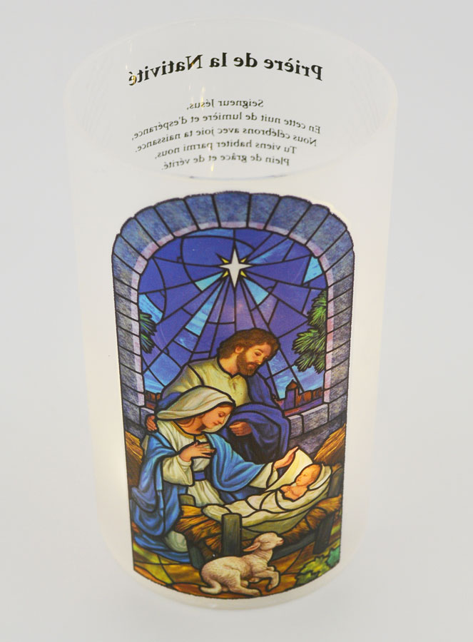 Photophore LED & Prière - Nativité (pic 4)