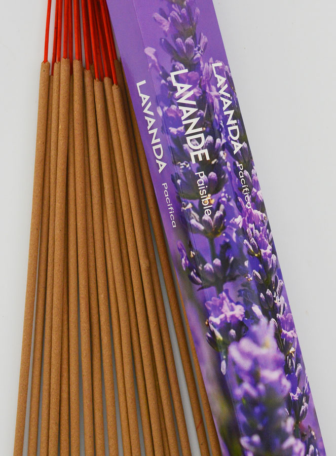 Encens en Bâtonnets Lavande 30g - Sans Charbon (pic 3)