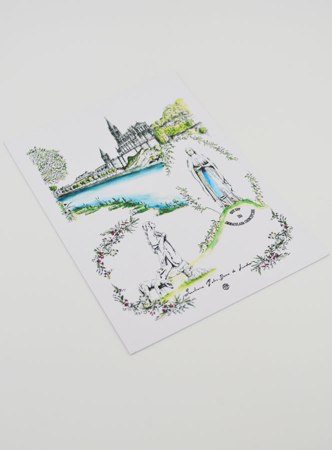Carte du Sanctuaire de Lourdes (pic 3)