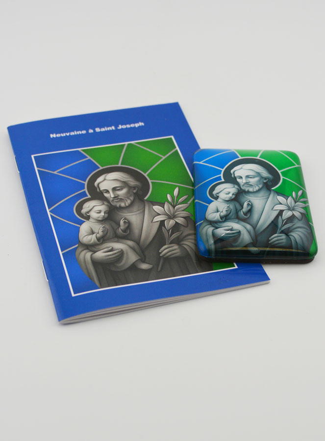 Magnet & Livret de Neuvaine - Saint Joseph (pic 4)