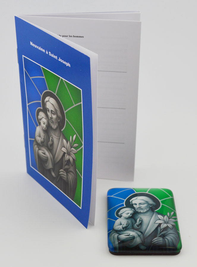 Magnet & Livret de Neuvaine - Saint Antoine (pic 2)