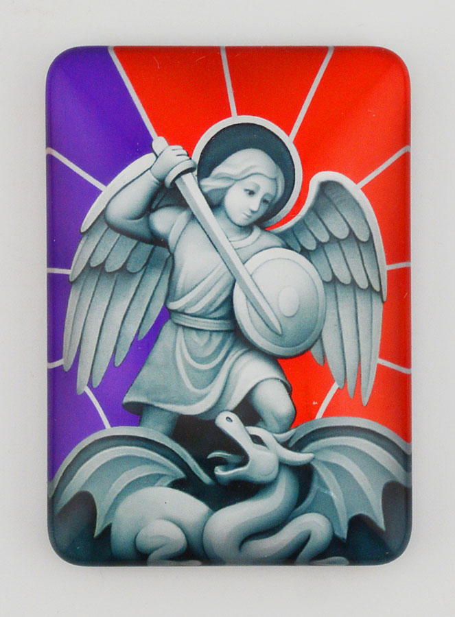 Magnet & Livret de Neuvaine - Saint Michel (pic 3)