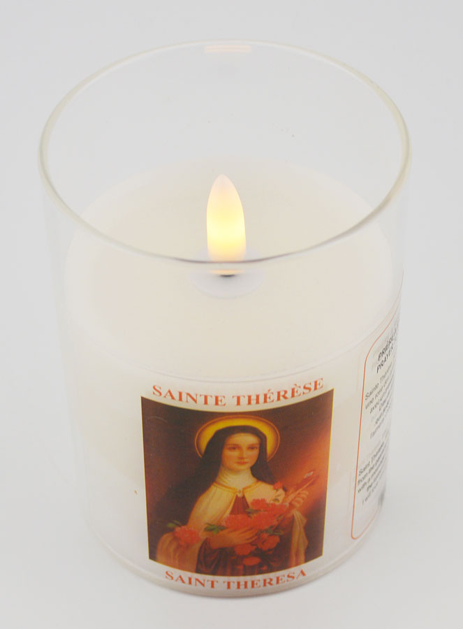 Veilleuse LED - Prière de Sainte Thérèse (pic 2)