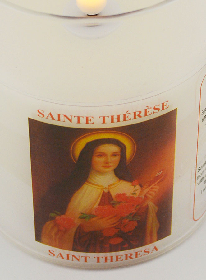 Bougie d'Église à Piles - Sainte Thérèse (pic 4)