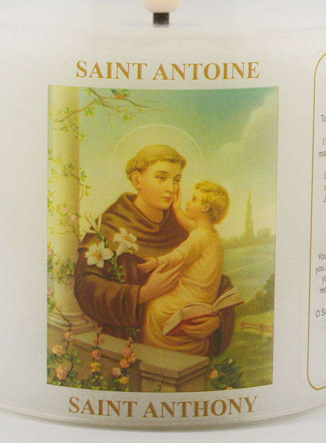 Veilleuse LED - Prière de Saint Antoine (pic 3)