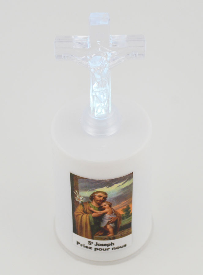 Bougie d'Église à Led Saint Joseph (pic 2)