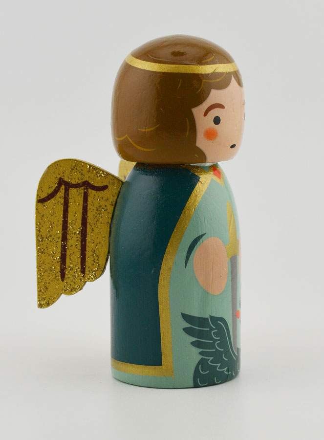 Statue de Saint Michel - 10cm (pic 3)
