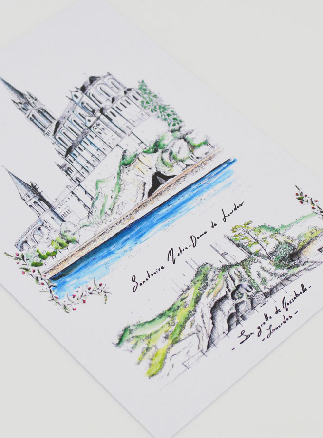 Carte Sanctuaire et Grotte de Lourdes (pic 3)