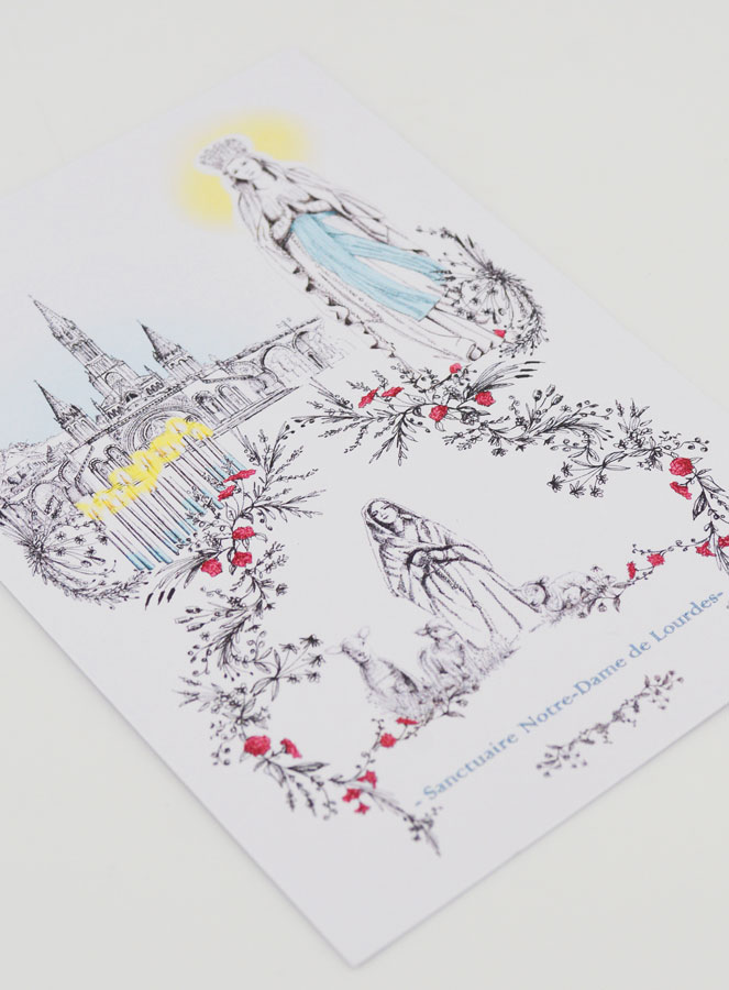 Carte Sanctuaire Notre Dame de Lourdes (pic 3)