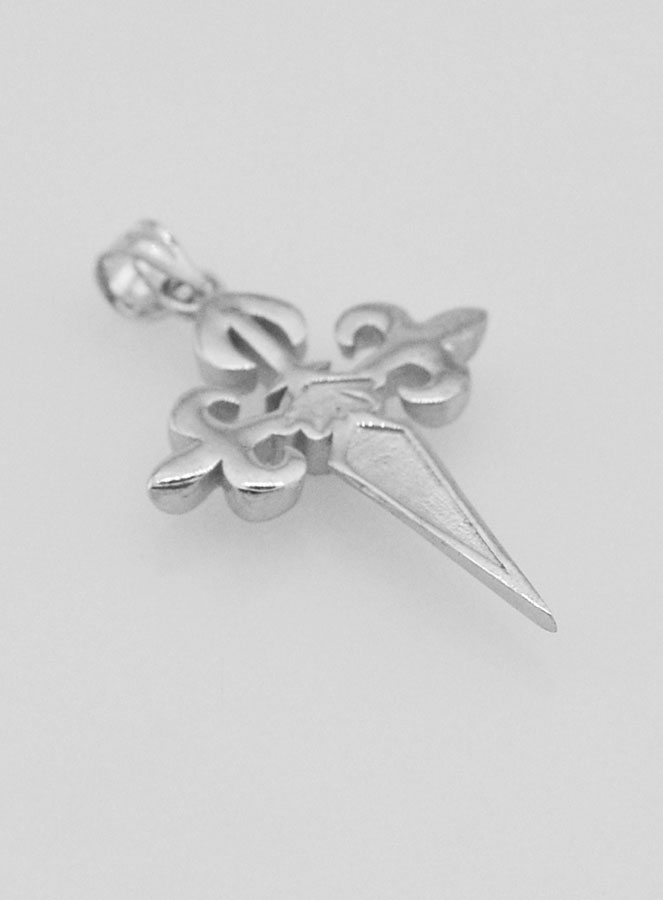 Croix de Saint Jacques en Argent -20mm (pic 4)