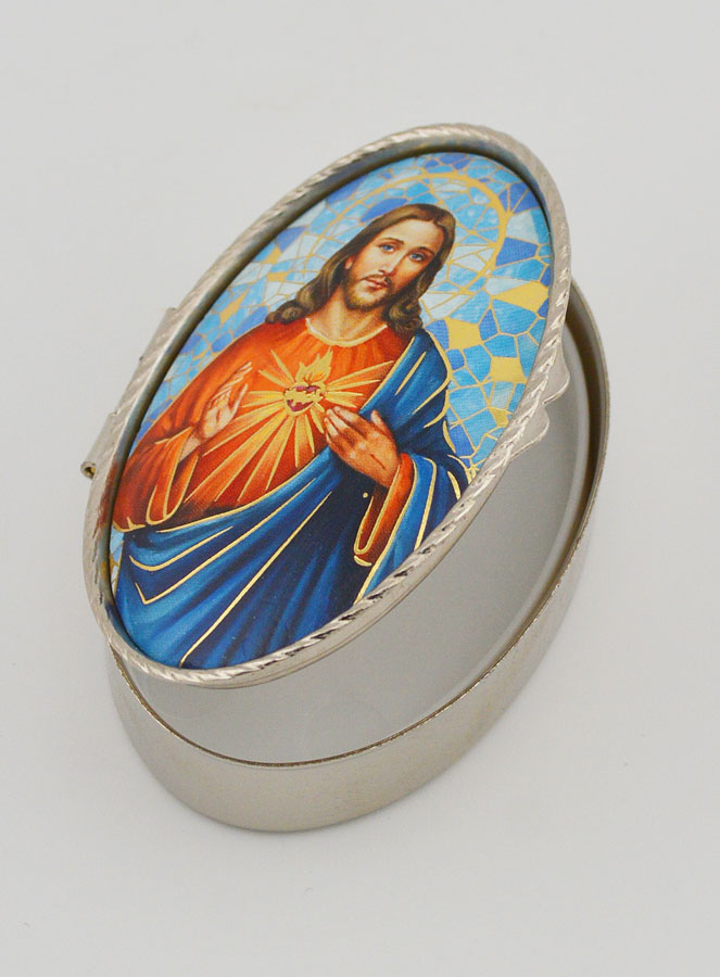 Pilulier Sacré Coeur de Jésus (pic 2)