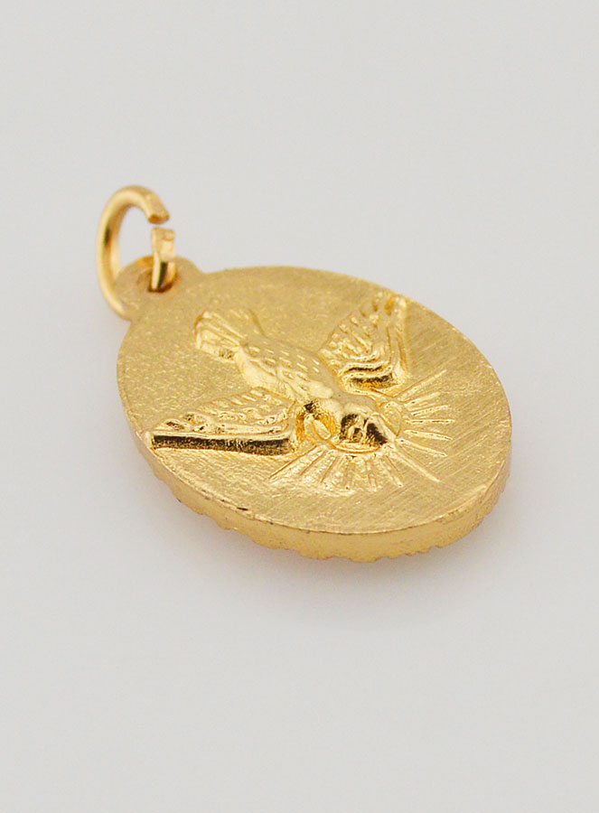 Médaille Bord Torsadé 25mm - Saint Benoît (pic 4)