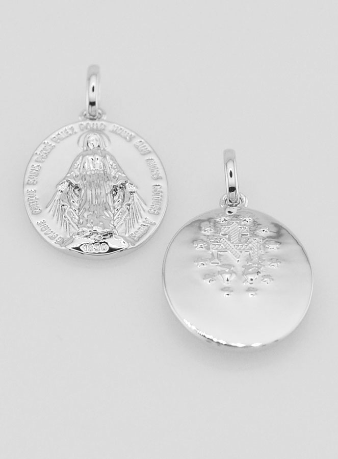 Médaille Miraculeuse à Personnaliser - 18mm (pic 2)