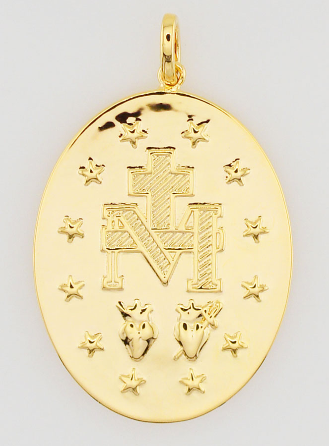 Médaille Miraculeuse Prestige - 24mm (pic 4)