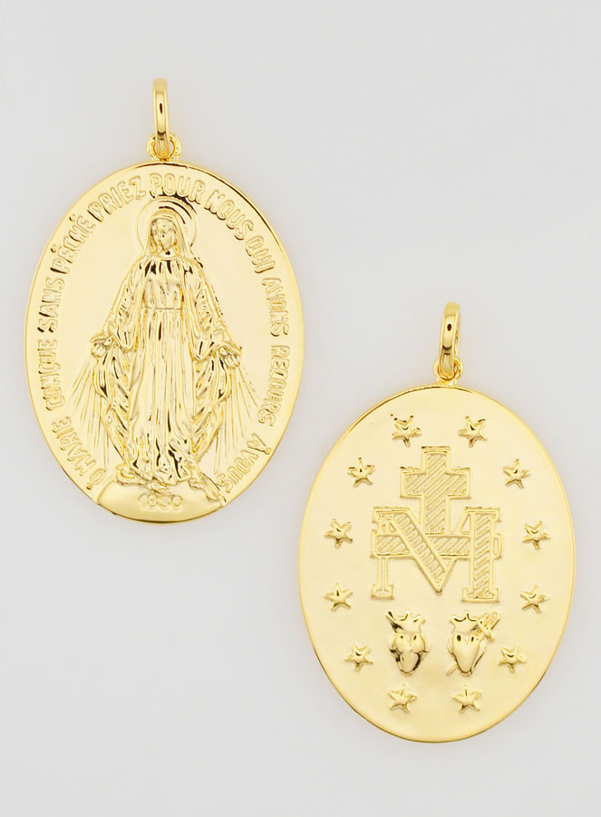 Médaille Miraculeuse Prestige - 18mm (pic 1)