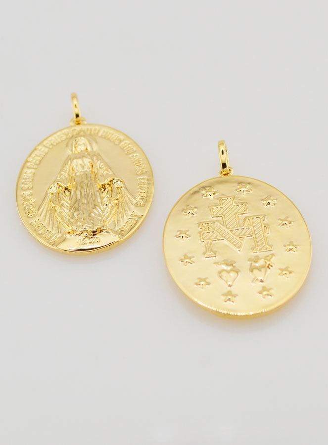 Médaille Miraculeuse Prestige - 18mm (pic 2)