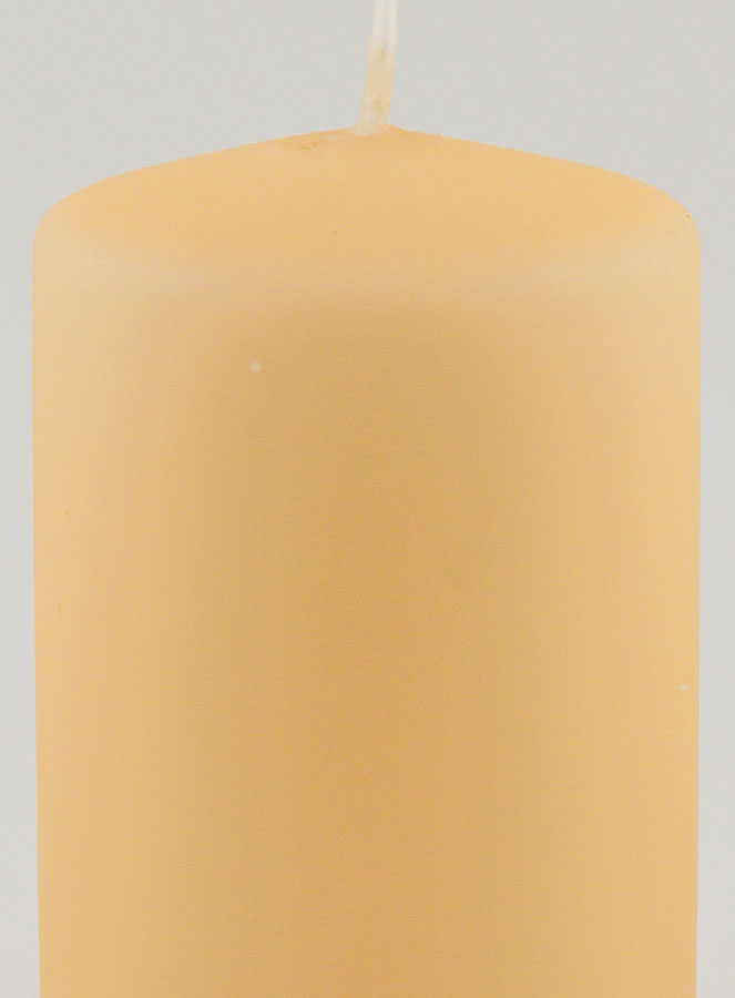 Bougie de Décoration Velours Mat - Crème (pic 3)