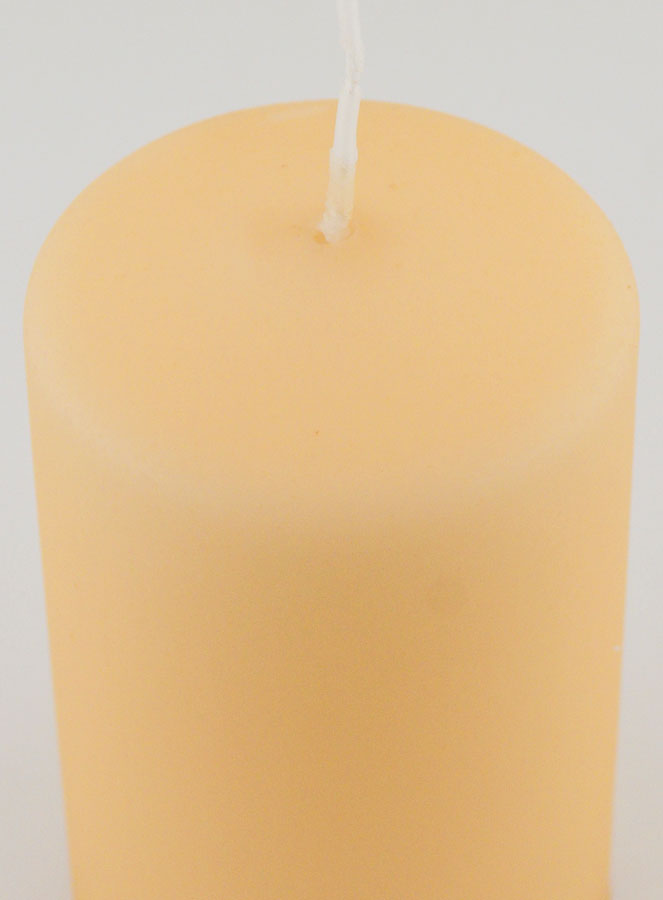 Bougie de Décoration Velours Mat - Crème (pic 4)