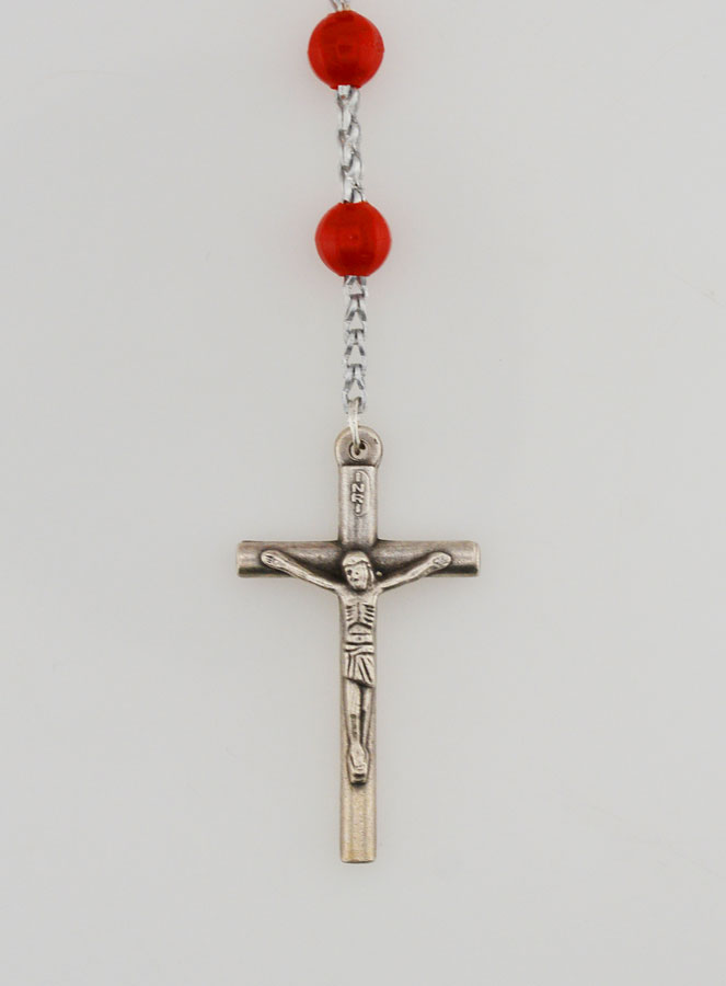 Chapelet Médaille Médaille Miraculeuse - Rouge (pic 3)