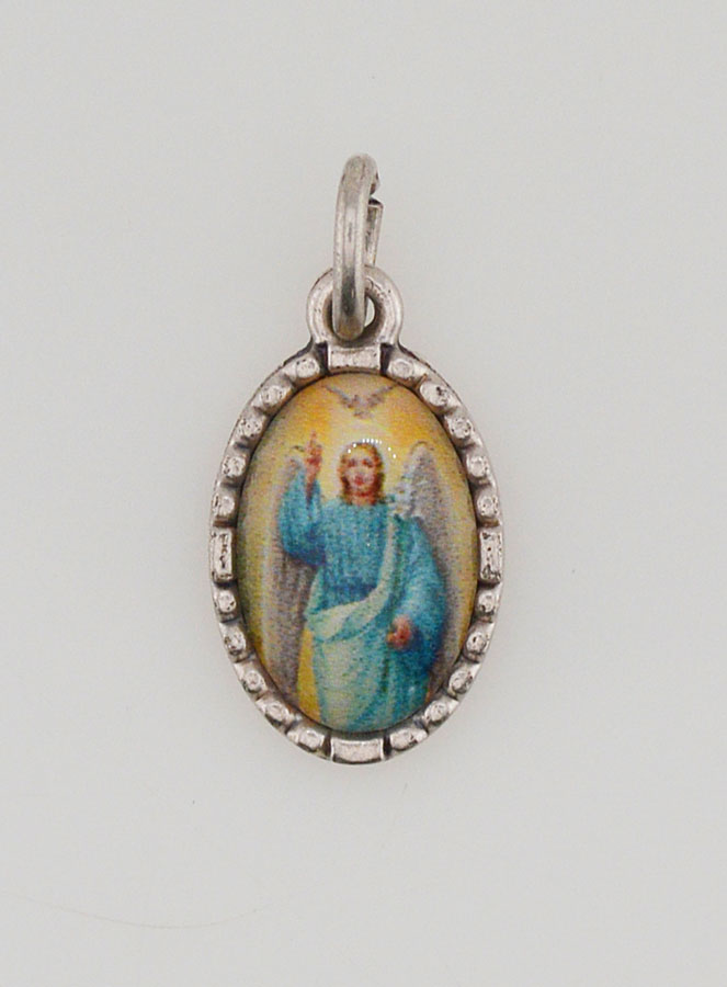 Médaille Bord Torsadé 15mm - Saint Gabriel (pic 1)