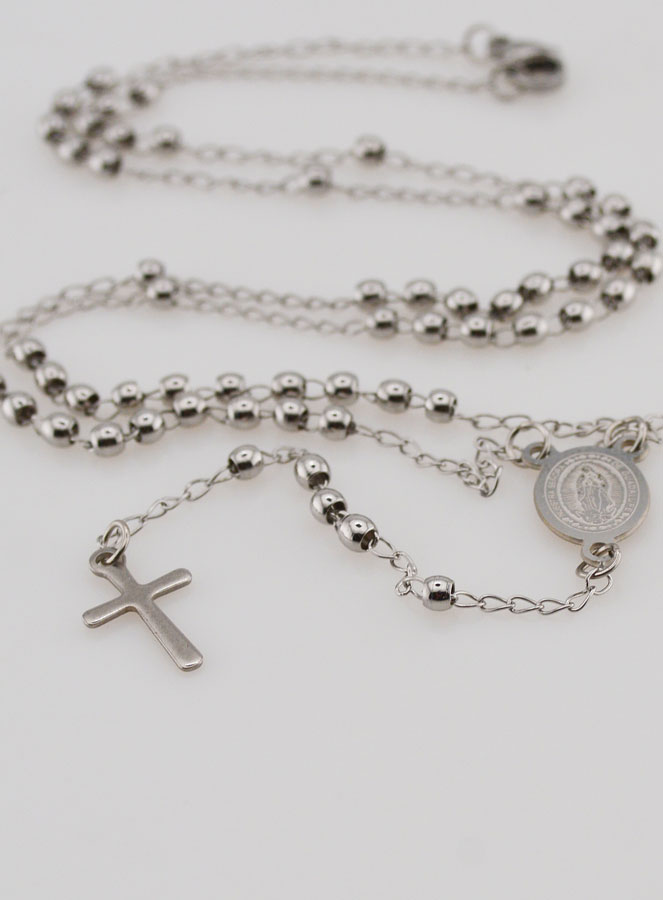 Chapelet Médaille Miraculeuse en Inox (pic 2)