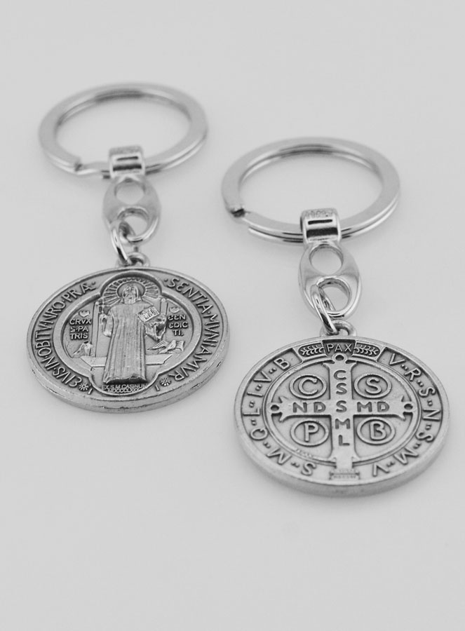 Porte-Clés Médaille de Saint Benoît (pic 3)