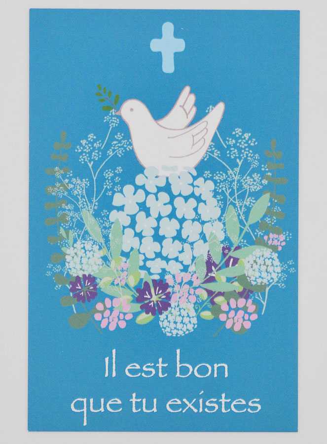 Carte de Confirmation - Colombe (pic 1)