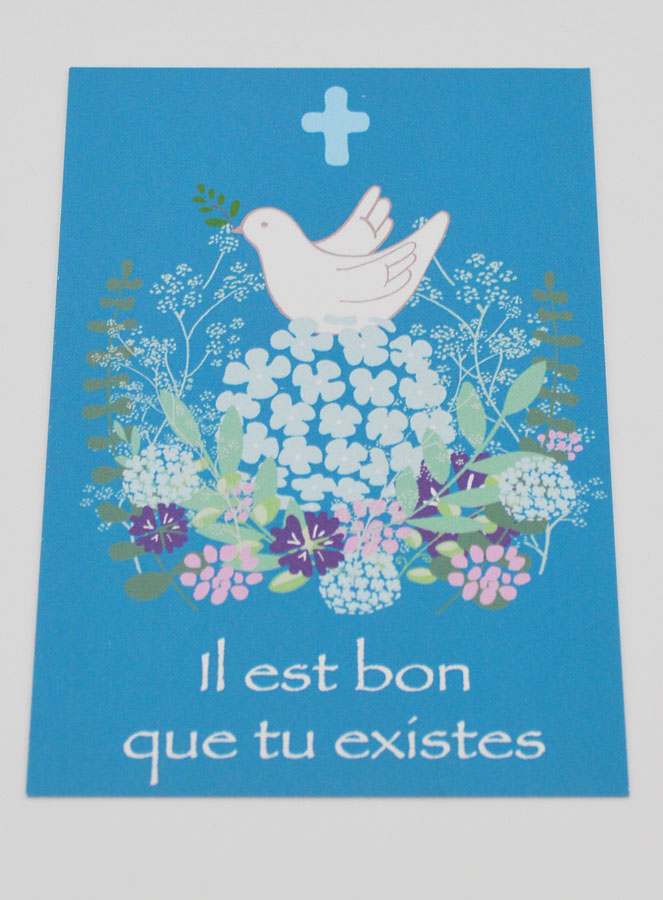 Carte de Confirmation - Colombe (pic 2)