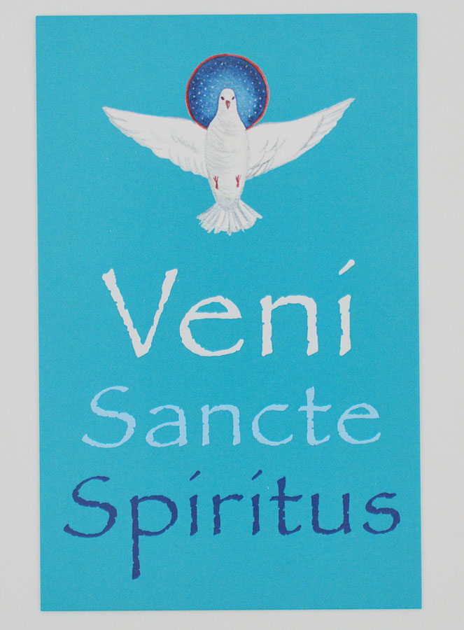 Carte de Confirmation - Veni Sancte Spiritus (pic 1)