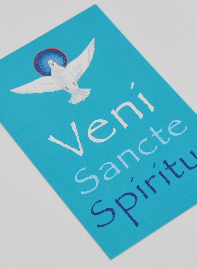 Carte de Confirmation - Veni Sancte Spiritus (pic 3)