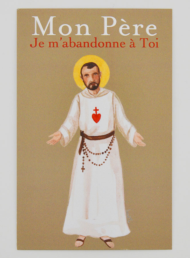 Carte de Prière d'Abandon - St Charles de Foucauld (pic 1)