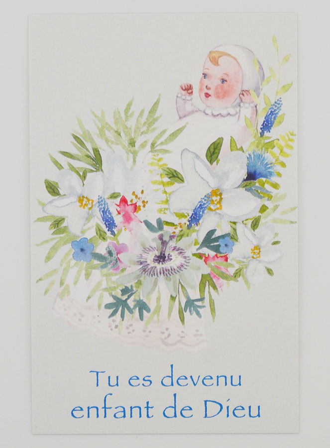 Carte de Baptême - Enfant de Dieu (pic 1)