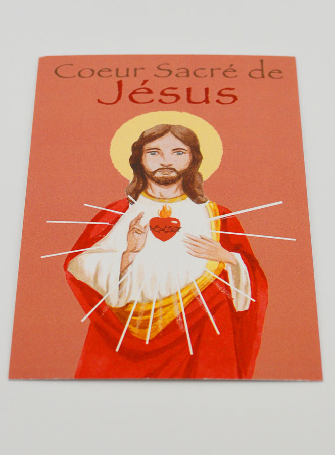 Carte de Communion - Sacré Coeur de Jésus (pic 2)