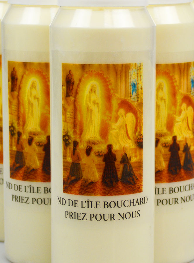 Lot de 6 Bougies de Neuvaine ND de l'Île Bouchard (pic 3)