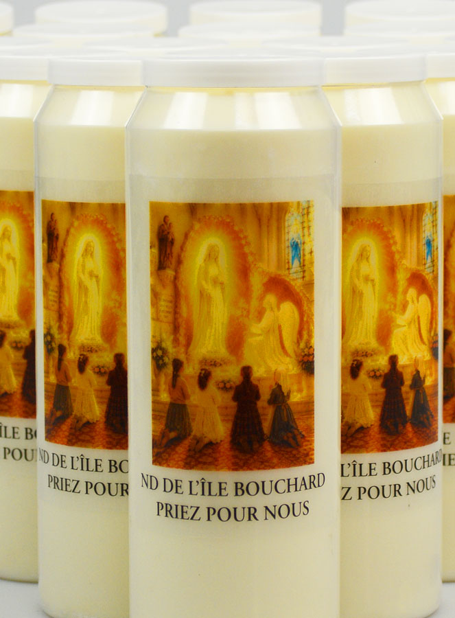Lot de 20 Bougies de Neuvaine ND de l'Île Bouchard (pic 3)