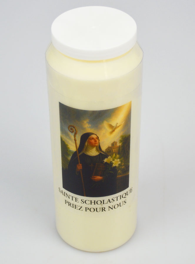 Bougie de Neuvaine à Sainte Scholastique (pic 2)