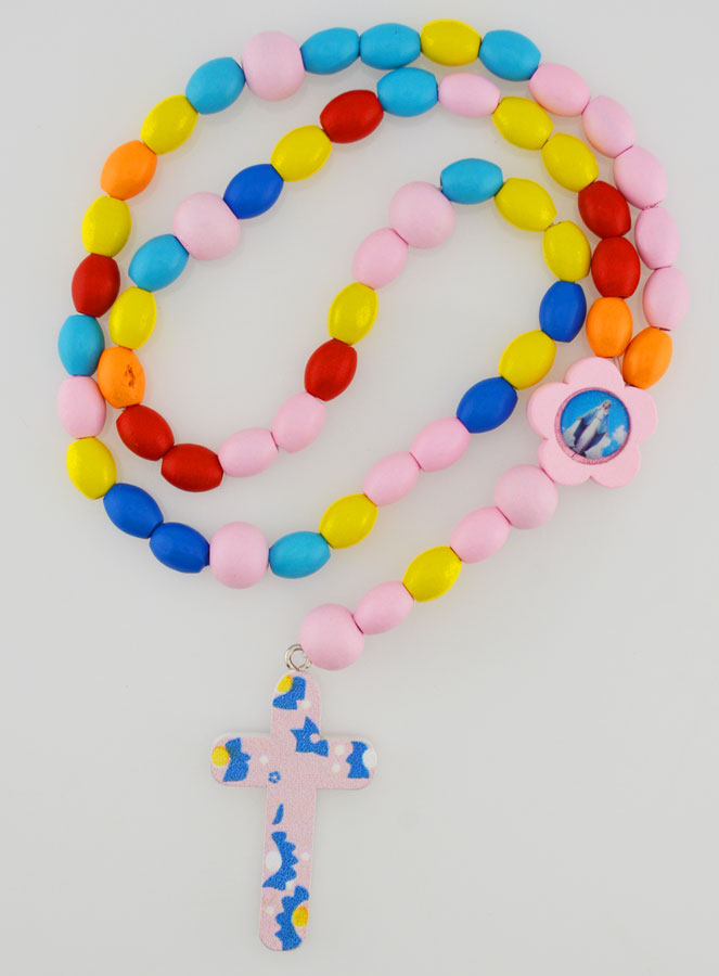 Chapelet Enfant Elastique Multicolore (pic 1)