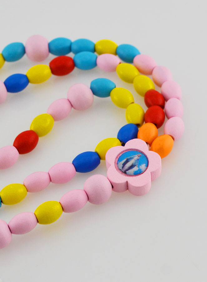 Chapelet Enfant Elastique Multicolore (pic 3)