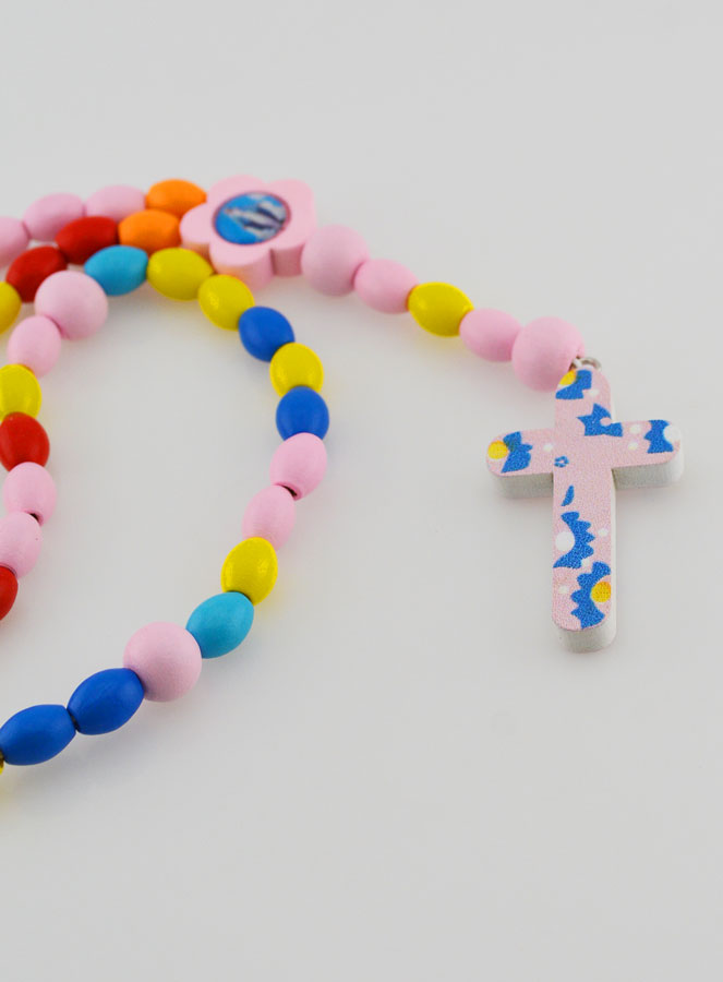 Chapelet Enfant Elastique Multicolore (pic 4)