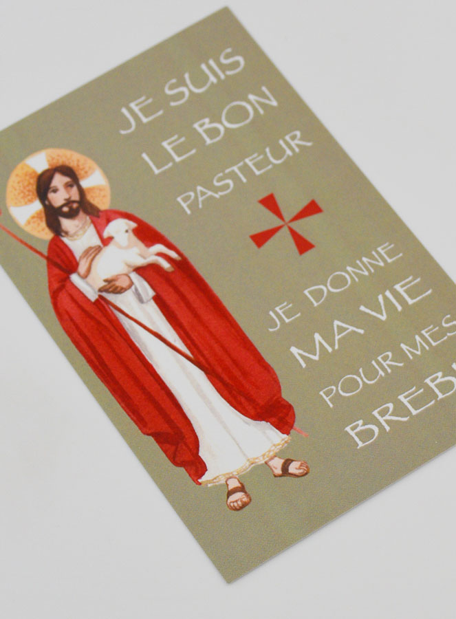 Carte de Communion - Le Bon Pasteur (pic 3)
