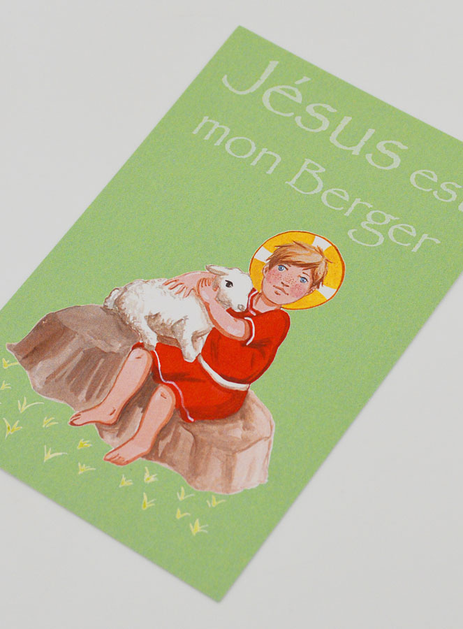 Carte de Communion - Jésus Mon Berger (pic 4)
