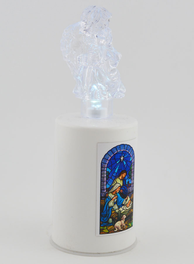Bougie d'Église à Led Nativité - 60 jours (pic 3)