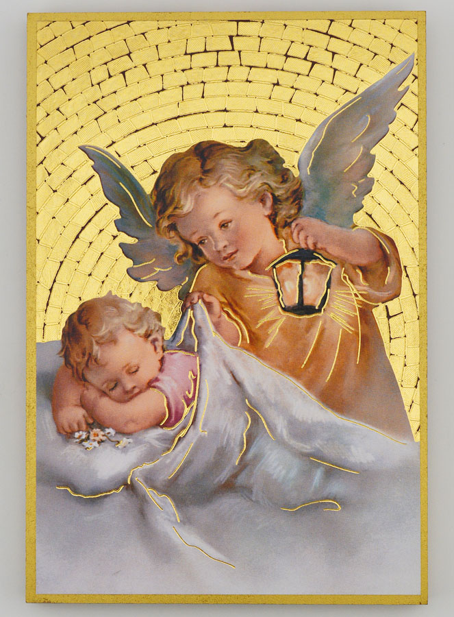 Cadeau de Baptême - Ange Protecteur (pic 1)