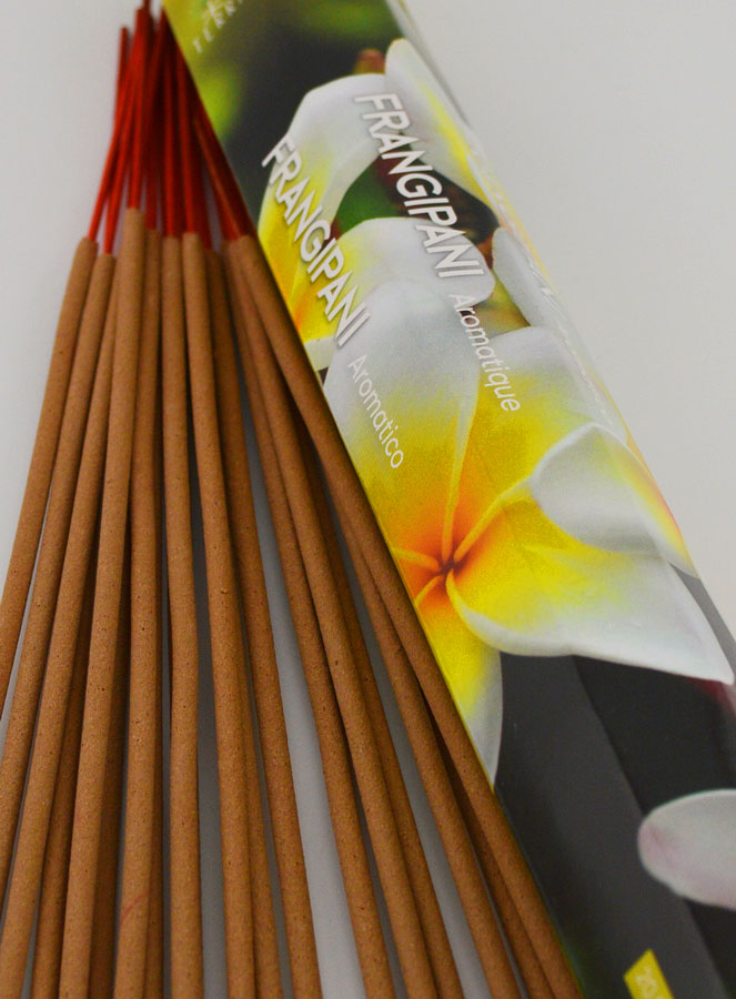 Encens en Bâtonnets Frangipanier 30g - Sans Charbon (pic 4)