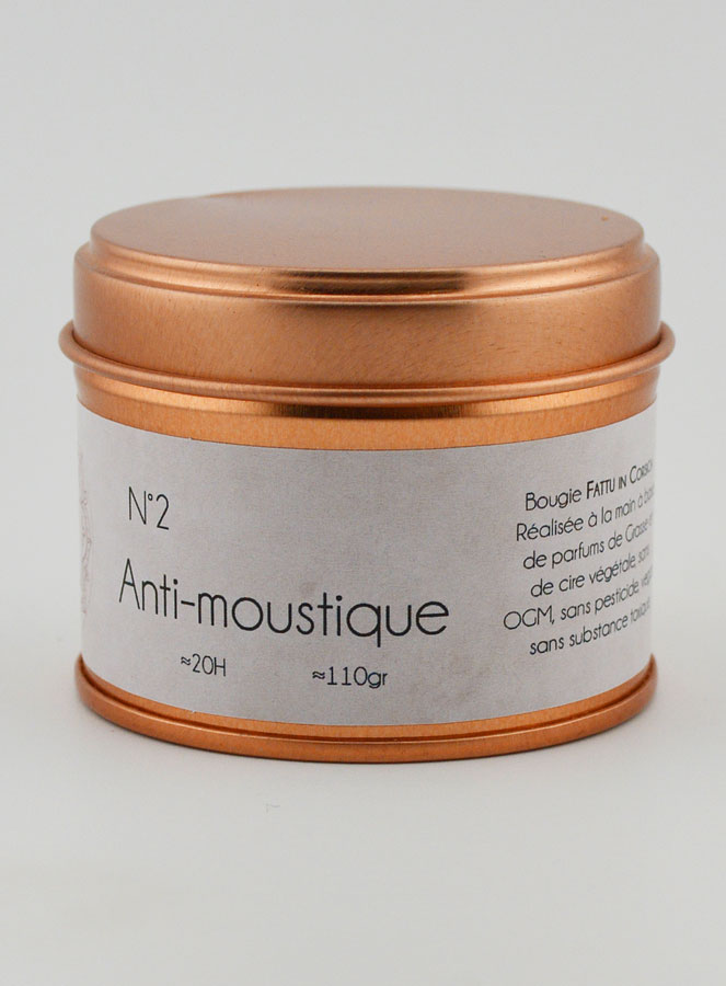 Bougie Parfumée Artisanale - Anti-moustique (pic 1)