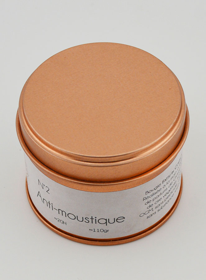 Bougie Parfumée Artisanale - Anti-moustique (pic 2)